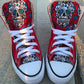 Sugar skull Day of the dead Women's Canvas Shoes
