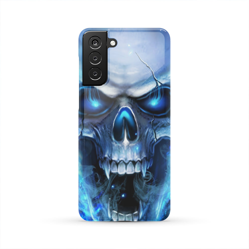 Blue skull phone case - all model