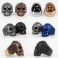 Stainless Steel Gothic Skull Bones Men Rings Vintage Carving Domineering Gothic Rock
