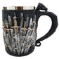 Mugs and Cups Creative 3D Coffee Beer Mugs Drinkware Cup Beer Drinkware Cups  King In The North Stainless Steel Cup