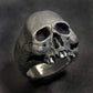 Gothic Punk Satanic Devil Skull Ring Vintage Steampunk Stainless Steel Ring Hiphop Motorcycle Rock Biker Jewelry