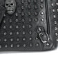 New Rivet Women Bag Pu Leather Crossbody Bag Purse Skull Handbag Quality Punk Shoulder Bag with Wallet Messenger Bag