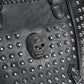 New Rivet Women Bag Pu Leather Crossbody Bag Purse Skull Handbag Quality Punk Shoulder Bag with Wallet Messenger Bag