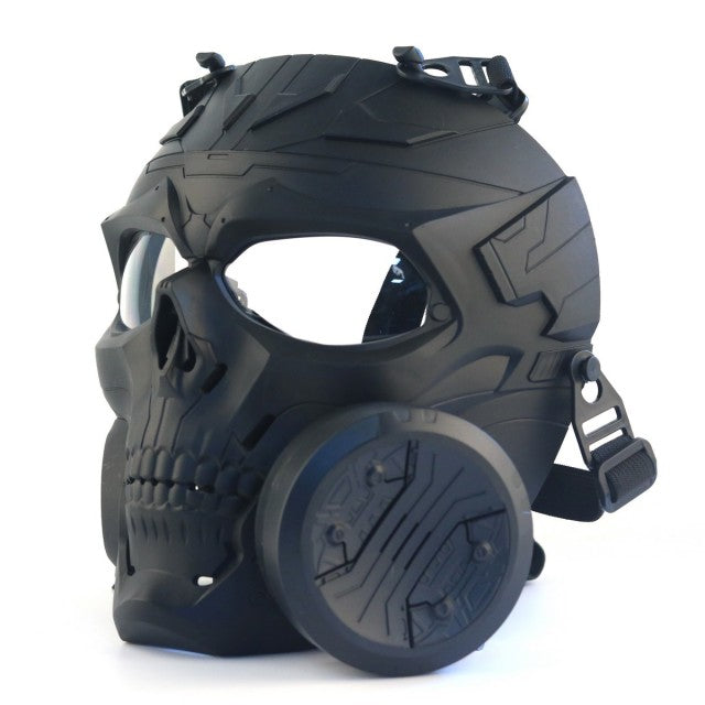 Military Mask For BB Gun CS Cosplay Airsoft Costume Halloween Anti-Fog Lens Skull Full Face Protective Mask