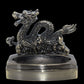 Two-in-one Dragon-shaped Ashtray Lighter Set Can Be Loaded with Butane Flame Torch Creative Lighter