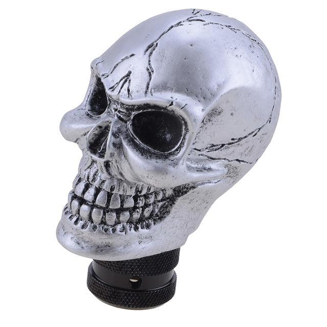 Skull Gear Shift Knob Manual Shifter Lever Handle Alien Head Buck Teeth Pomo Car Accessories