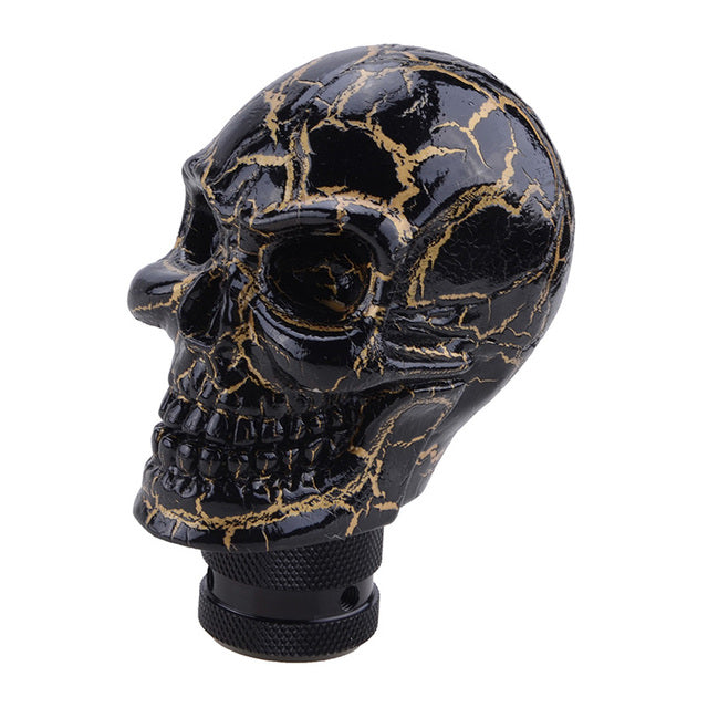 Skull Gear Shift Knob Manual Shifter Lever Handle Alien Head Buck Teeth Pomo Car Accessories