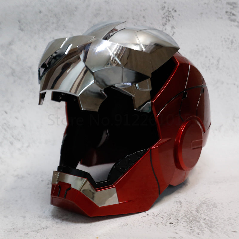 Electric Helmet Multi-piece Opening And Closing Helmet Voice Control Eyes Model