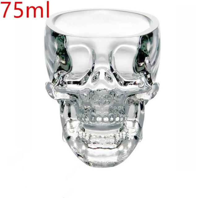 Glass Skull Bottle Creative Crystal Skull Whiskey Vodka Wine Bottle Vodka Bottle Skull Bottles Decanter