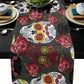 Mexican Skull Table Runner Wedding Table Decor Party Dining Table Runner Home Hotel Decoration Tablecloth Placemat