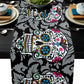 Mexican Skull Table Runner Wedding Table Decor Party Dining Table Runner Home Hotel Decoration Tablecloth Placemat