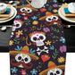 Mexican Skull Table Runner Wedding Table Decor Party Dining Table Runner Home Hotel Decoration Tablecloth Placemat