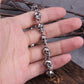 Stainless steel new design punk skull chain bracelet stainless steel charm bracelet jewelry