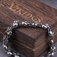 Stainless steel new design punk skull chain bracelet stainless steel charm bracelet jewelry