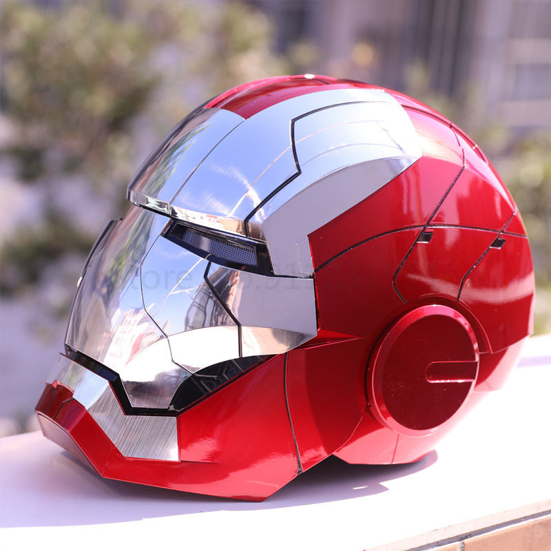 Electric Helmet Multi-piece Opening And Closing Helmet Voice Control Eyes Model