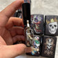 Windproof Lighter Metal Fashion Exquisite Skull Figure Grinding Wheel Lighter Cigarette Accessories
