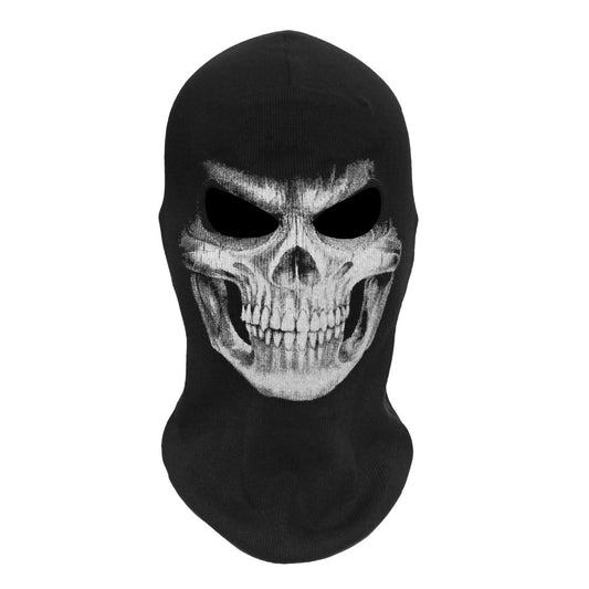Reaper Ghost Skull Skeleton Balaclava Mask Halloween Cosplay Headgear War Game CS Paintball Stocking Mask