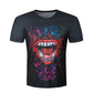 Men short sleeve T shirt 3d t-shirt casual breathable t-shirt plus-size tshirt homme New design