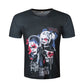 Men short sleeve T shirt 3d t-shirt casual breathable t-shirt plus-size tshirt homme New design