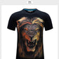 Horror Skull print O-neck t-shirt Casual Tee shirt plus size S-6xl high quality Tops cool Tees