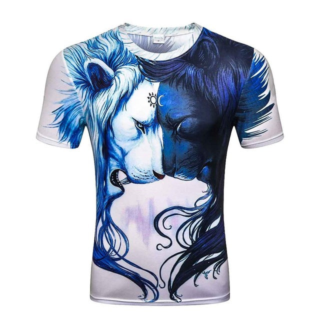 New Fashion Brand T-shirt Hip Hop 3d Print Skulls Harajuku Animation 3d T shirt Summer Cool Tees