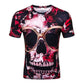 New Fashion Brand T-shirt Hip Hop 3d Print Skulls Harajuku Animation 3d T shirt Summer Cool Tees