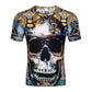 New Fashion Brand T-shirt Hip Hop 3d Print Skulls Harajuku Animation 3d T shirt Summer Cool Tees