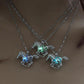 New Hot Sale Smart Running Horse Locket Cage Glowing in the Dark Animal Pendant Necklace