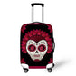 Luggage Cover 3D Vintage Sugar Skull Roses Travel Accessories for 18''-30'' Travel Case Suitcase Protective Cover
