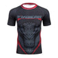 Fitness MMA Compression Shirt Men Anime Bodybuilding Short Cool skull 3D Printed