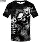 Tshirt Gothic shirts Punk Tee vintage rock t shirts 3d t-shirt anime male styles
