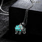 Glow In The Dark Necklaces Locket Luminous Stone Animal Thailand Elephant Pendant Necklaces