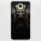Satanic Skull terror design Cell Phone Case Cover