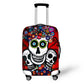 3D Punk Skull Head Printed Luggage Waterproof Covers