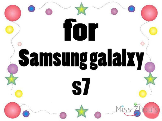 For Samsung Galaxy mini S3/4/5/6/7 edge plus Note2/3/4/5 mobile cellphone cases