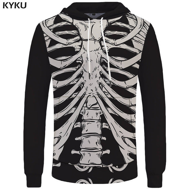 Punk Sweatshirts Male Gothic 3d hoodie Men Cool Hoodie Anime Hoody Clothes