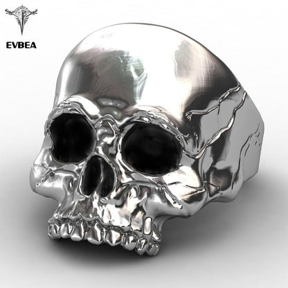 Stainless Steel Unique Punk Men Cool Jewelry Vintage Streampunk Jewelry Motorcycle Ring