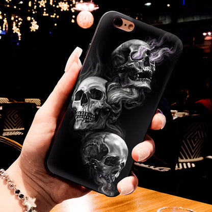 Grim Reaper Skull Skeleton Luxury Hybrid phone case for iPhone