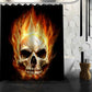 Hot selling skull Custom Shower Curtain Bath Curtain Waterproof