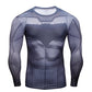 3D compression shirt fitness tights T-shirt crossfit quick dry