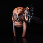 Mini Skull Head Metal Straight Flame Jet Torch Lighter Key