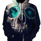 New Design Skull Poker Print Men / Hoodie Funny 3D Sweatshirt Pullover Hoodie Fashion S-6XL