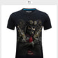 3D Skull Cotton T Shirts Fashion Brand T Shirt Men Hip Hop Casual Tees large size S-6XL Fitness