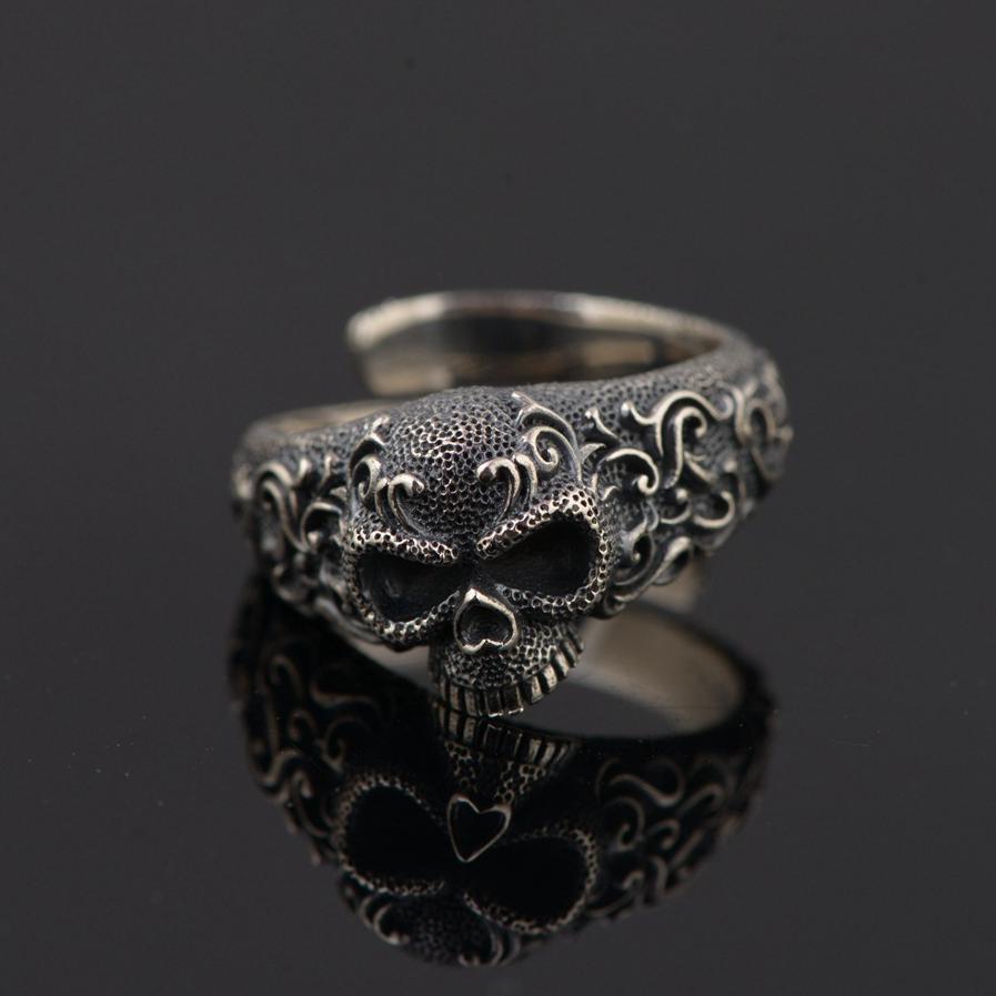 Gothic Punk Skull Rings For Men And Wome