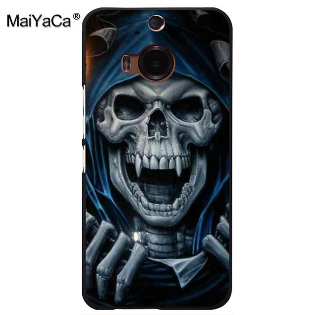 Grim Reaper Skull Skeleton Ultra Pattern Hard Back Phone Case