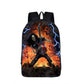 Rock Cold Skull Backpack Anime School Bag  Cartoon Backpacks Children Fashion