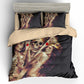 3pcs skull Bedding Set King size Bohemian skull Print Duvet Cover set with pillowcase AU Queen Bed best gift bedline