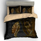 3pcs skull Bedding Set King size Bohemian skull Print Duvet Cover set with pillowcase AU Queen Bed best gift bedline