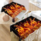 Skull Table Cloth Oxford Rectangular Waterproof Oilproof Table Cover Wedding Tablecloth