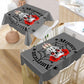 Skull Table cover printing waterproof tablecloth more size tablecloths kitchen wedding hotel decoration